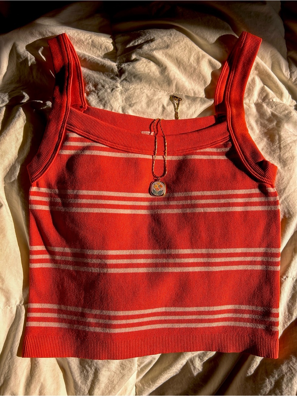 NEW Poppy Light Striped Tank | Women’s Fall Top